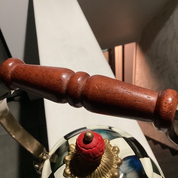 Mackenzie-Childs Courtly CHECK. LIKE NEW. Stunning kitchen design. Signed - Picture 3 of 12